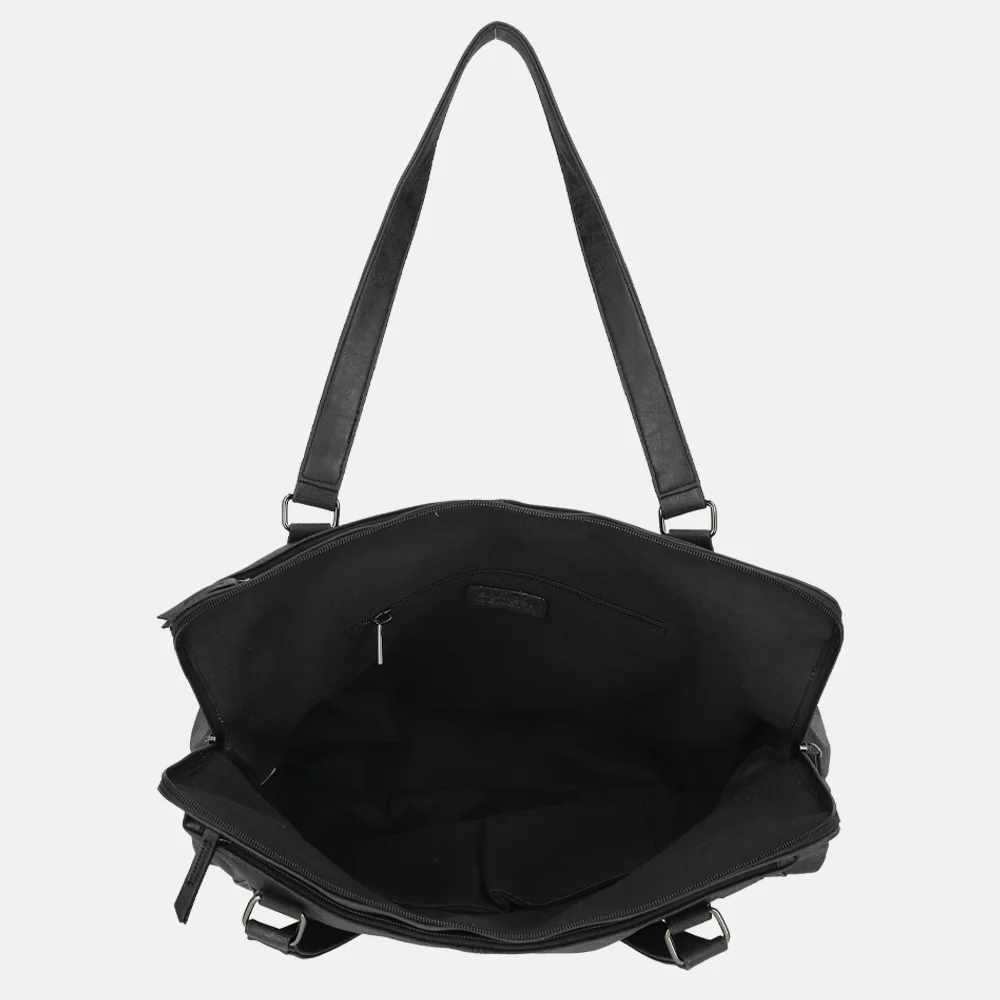 Enrico Benetti Karin shopper L zwart bij Duifhuizen