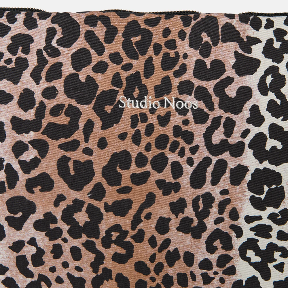 Studio Noos soft cotton luiertas hazel leopard bij Duifhuizen