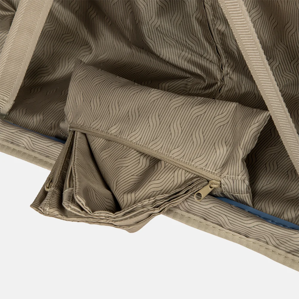 Bric's Ulisse handbagage koffer 55 cm grey blue bij Duifhuizen