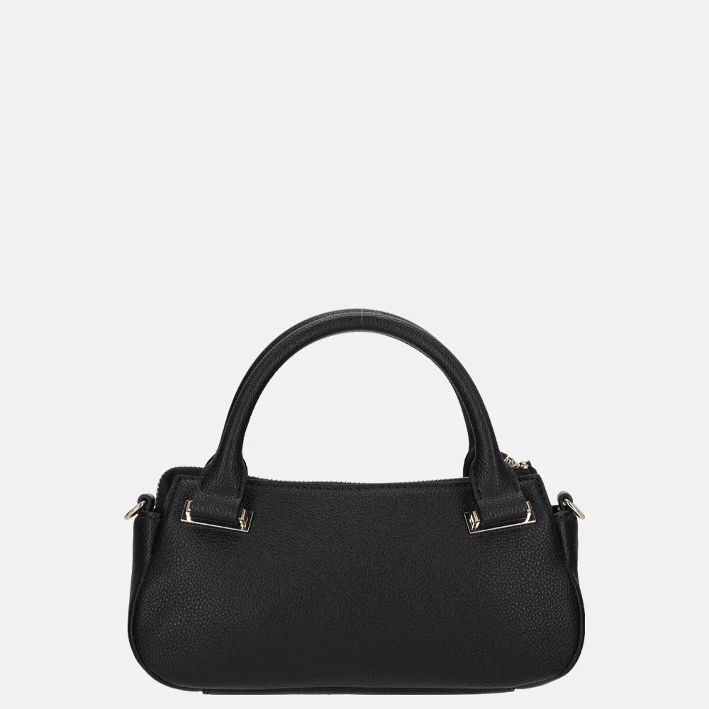 Guess Evie mini satchel handtas black bij Duifhuizen