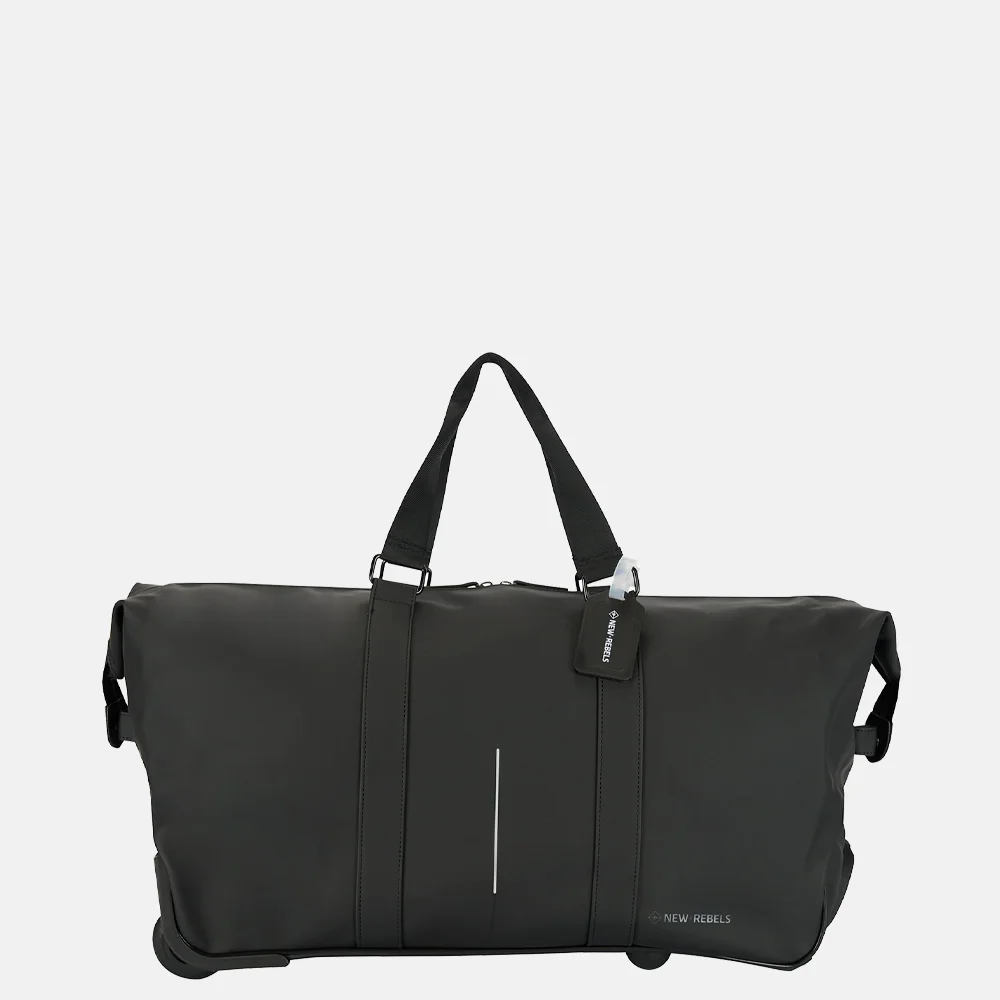 New Rebels Mart Duffle reistas black bij Duifhuizen