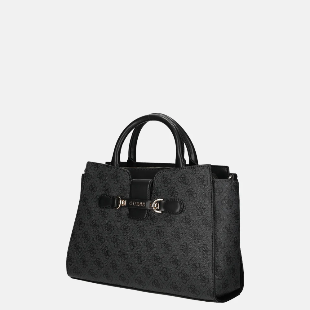 Guess Nolana girlfriend handtas coal logo bij Duifhuizen