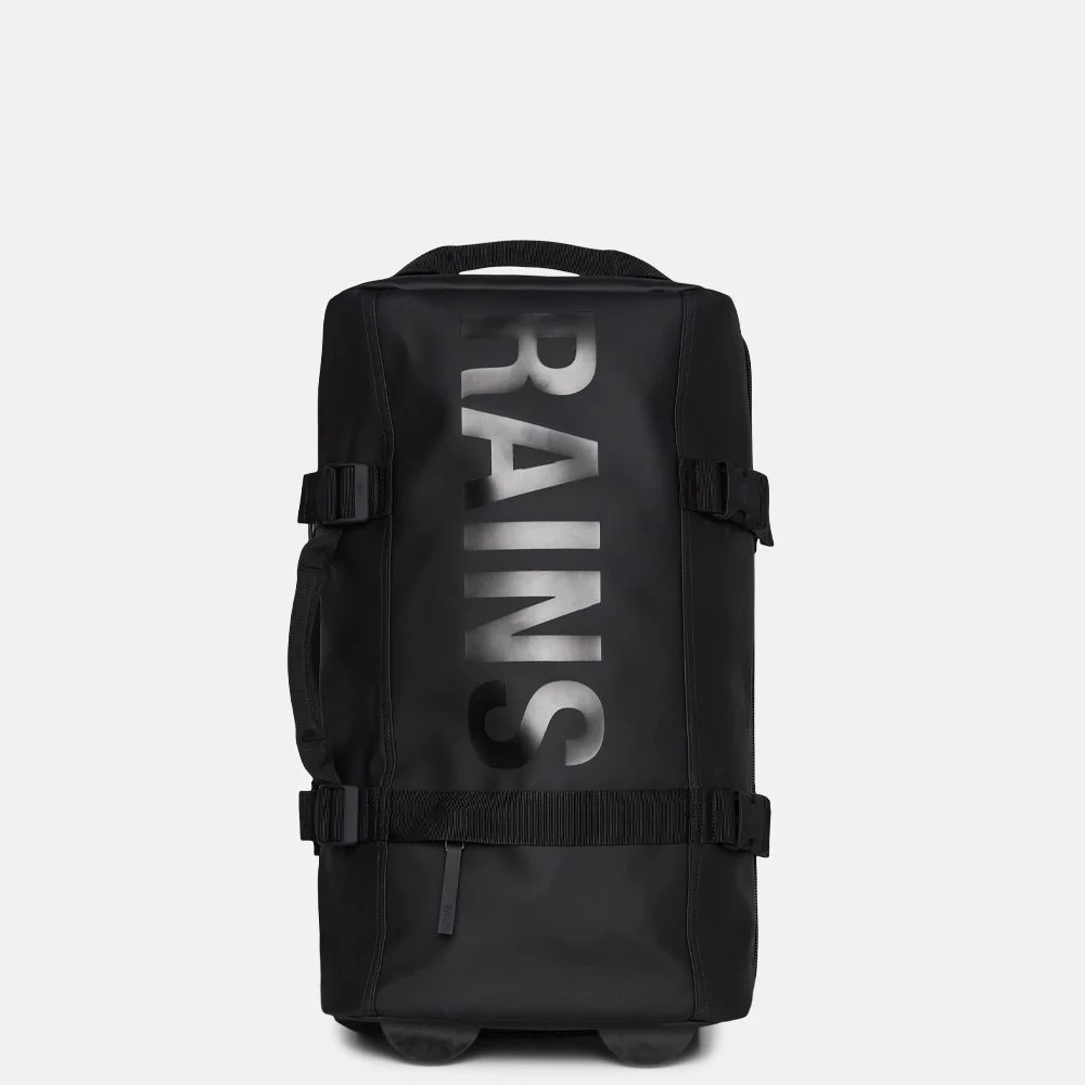 Rains Travel Bag Medium reistas 64 cm black bij Duifhuizen