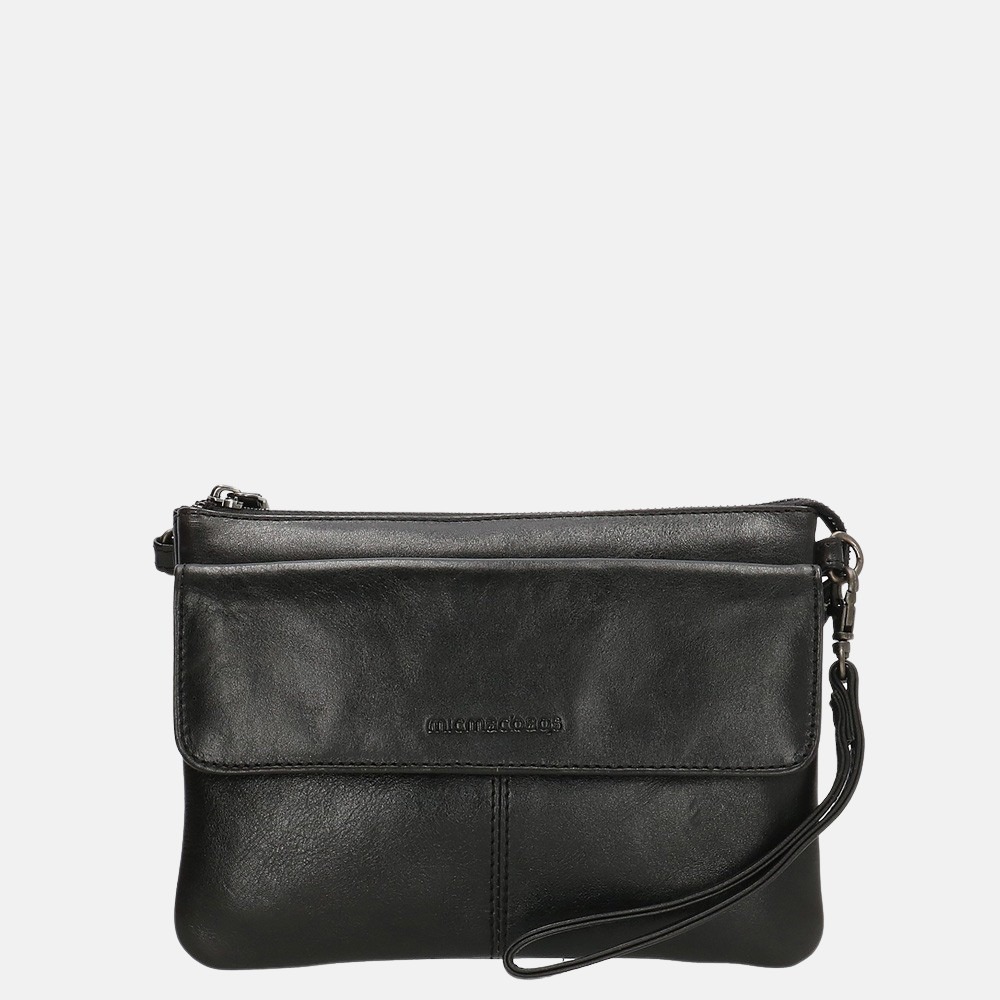 Micmacbags Porto crossbody tas black bij Duifhuizen