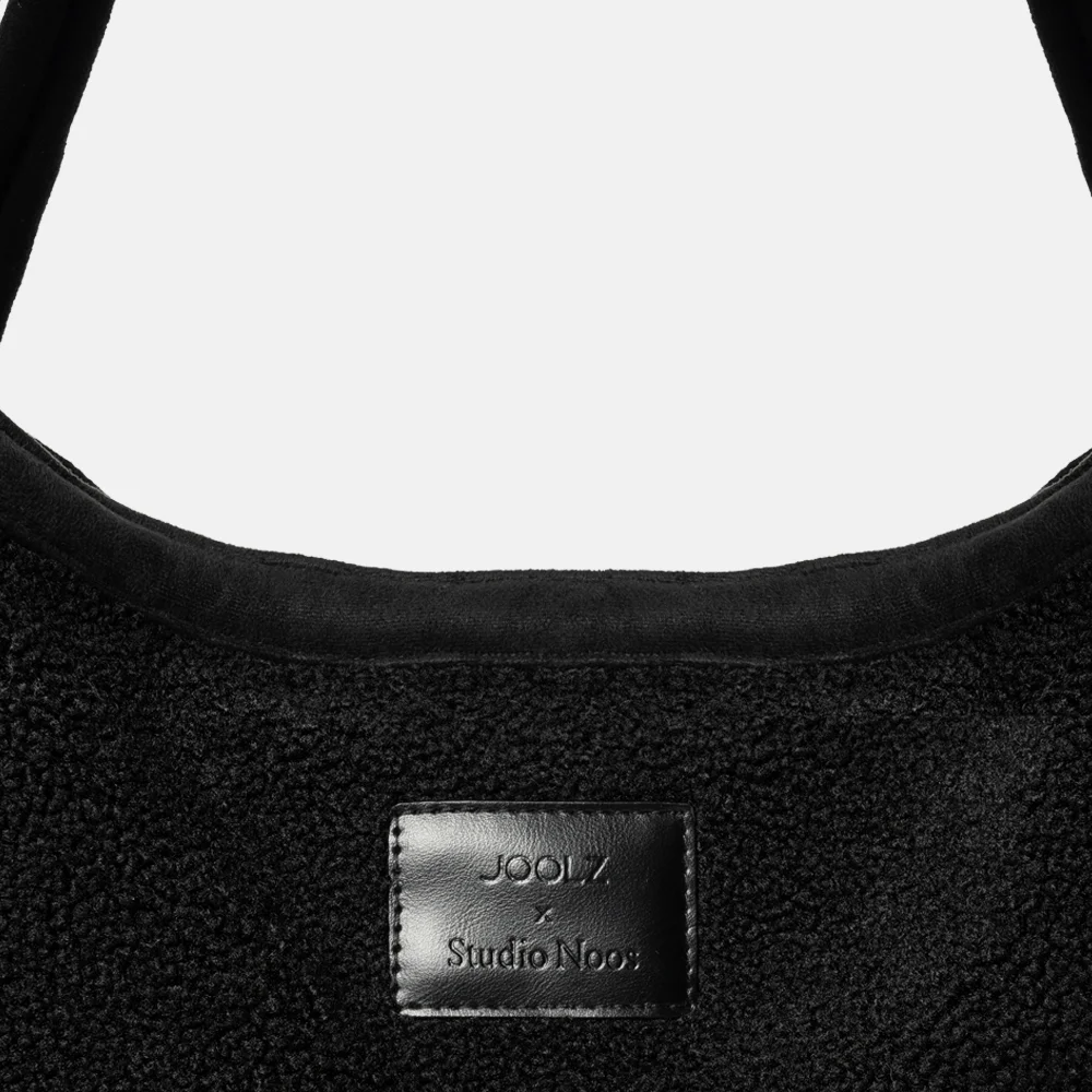 Studio Noos Teddy mom bag shopper Joolz editie black bij Duifhuizen