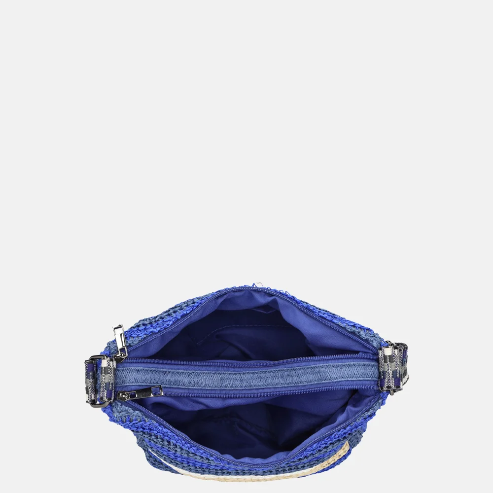 Enrico Benetti Marbella crossbody tas blue bij Duifhuizen
