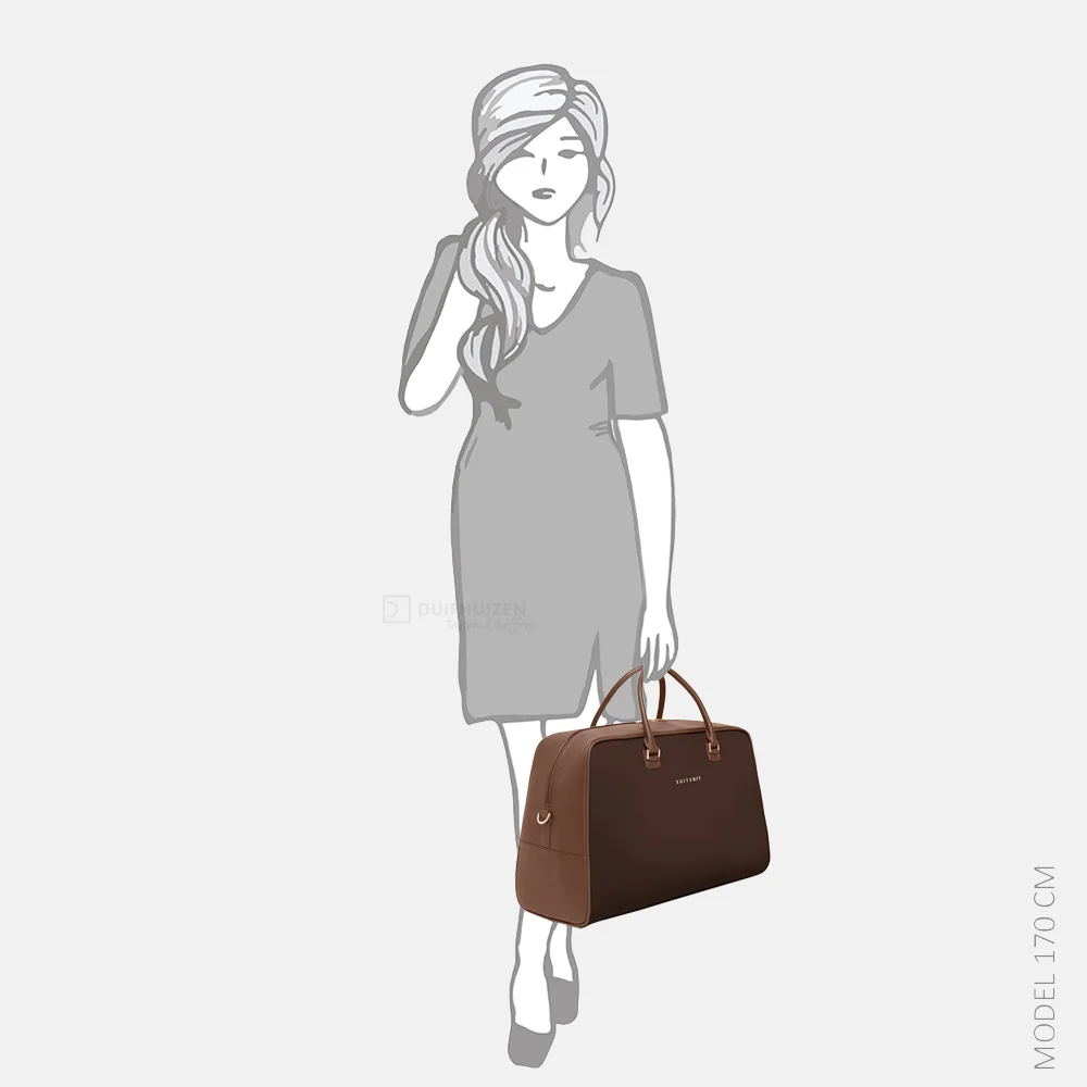 SUITSUIT Serenity Weekendtas hoog chocolade brown bij Duifhuizen