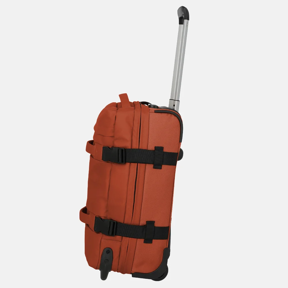 Travelite Bolonia wieltas S 53cm orange bij Duifhuizen
