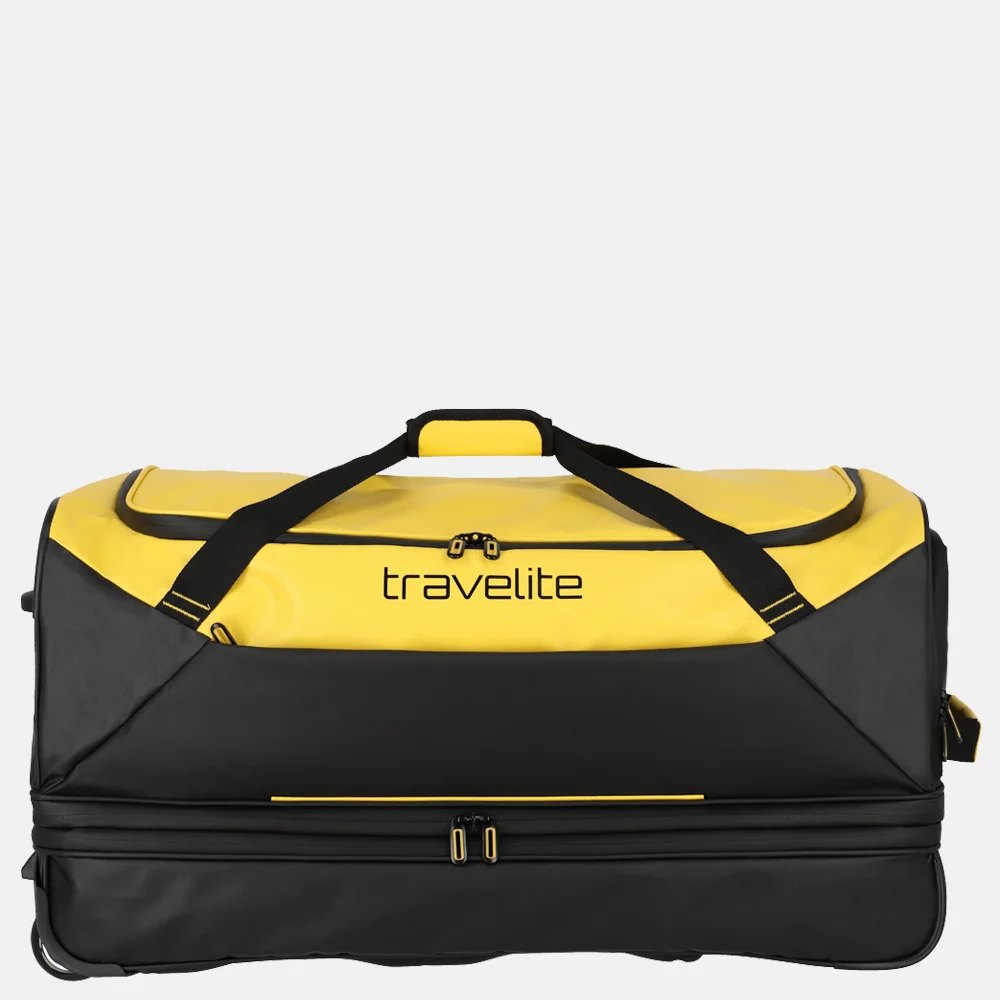 Travelite Basics reistas op wielen 70 cm yellow