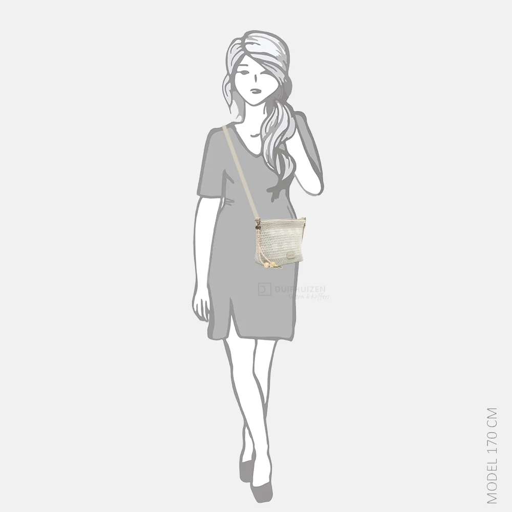 Suri Frey Ruby crossbody tas light grey bij Duifhuizen