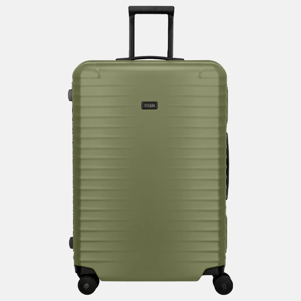 Titan Overseas reiskoffer 75 cm forest green bij Duifhuizen