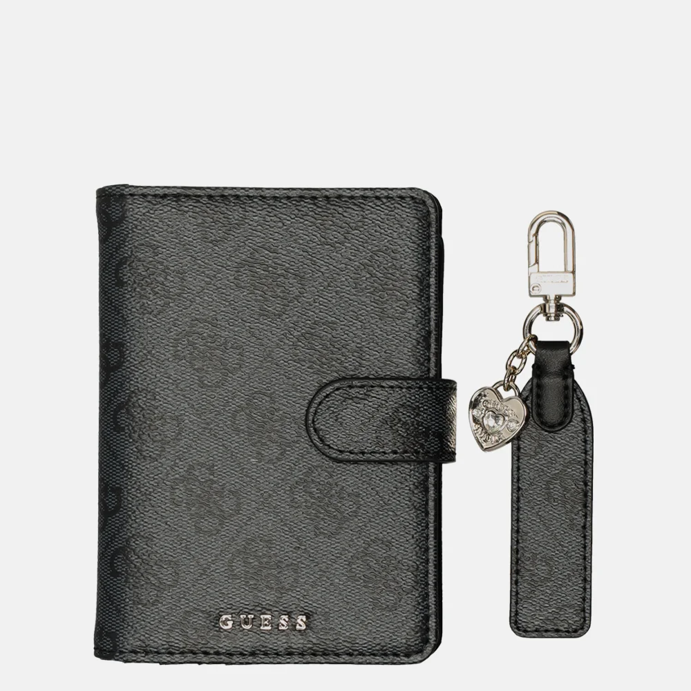 Guess gift-box paspoorthoes + sleutelhanger coal logo bij Duifhuizen