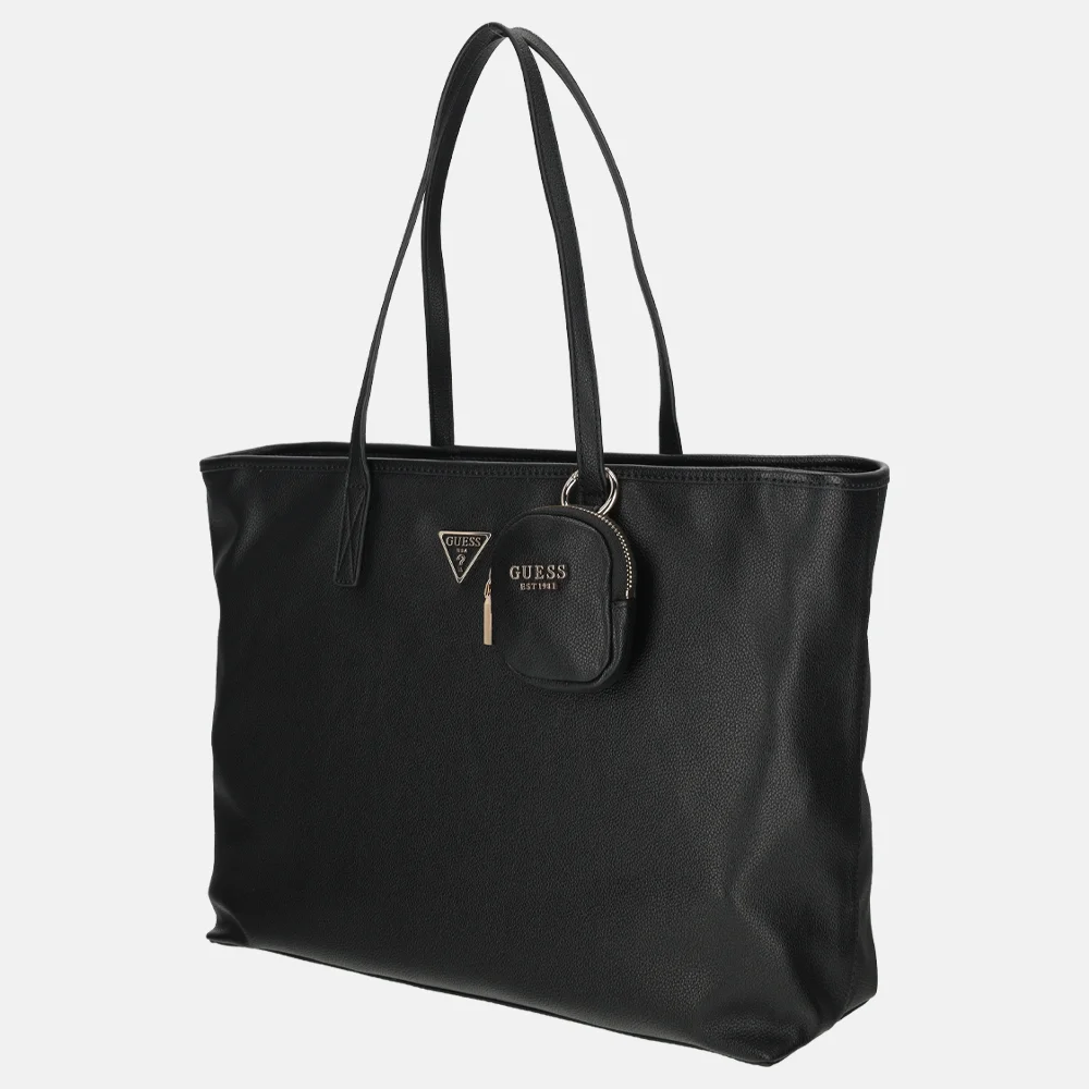 Guess Power play shopper black bij Duifhuizen