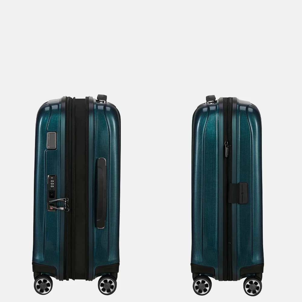 Samsonite Nexis spinner handbagage koffer 55 cm deep petrol bij Duifhuizen
