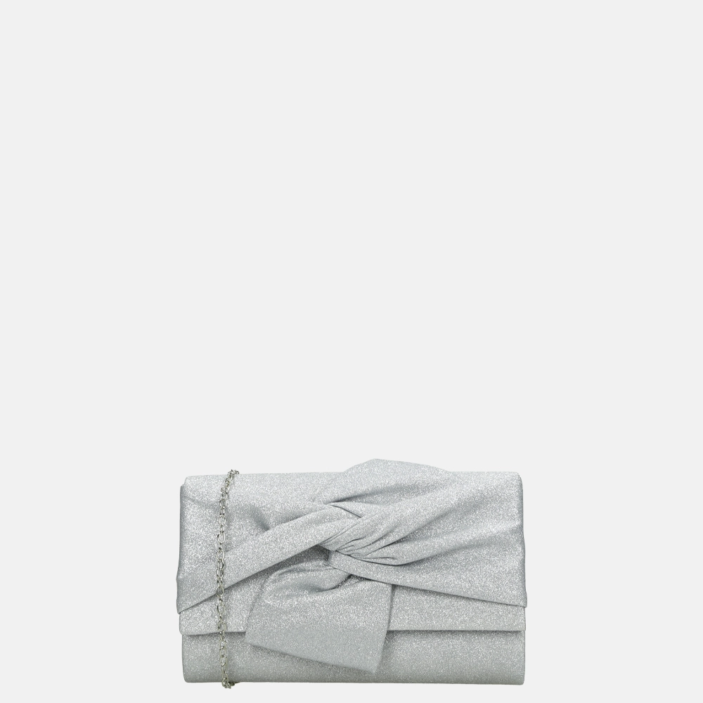 Firenze clutch glitter silver