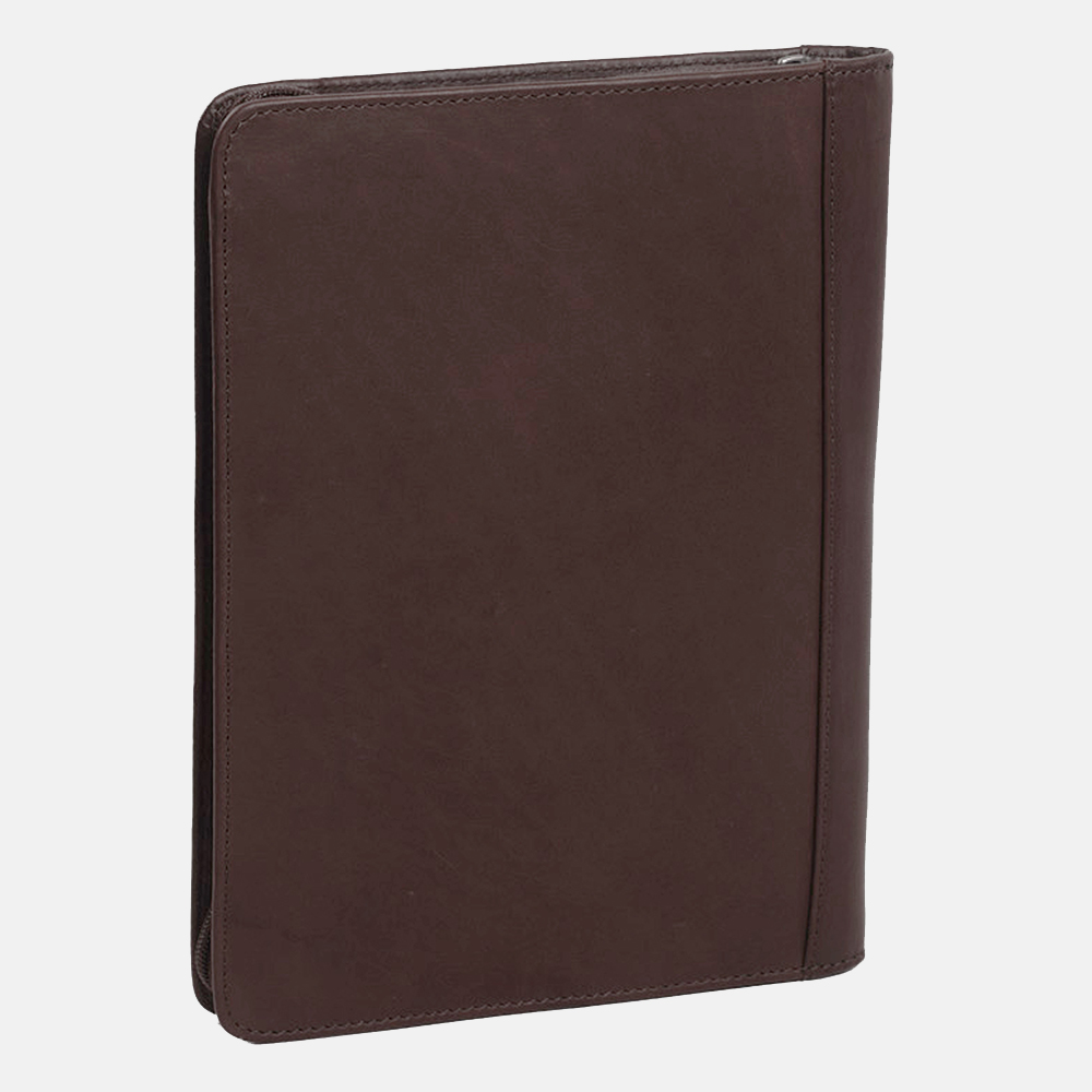 Chesterfield Alton schrijfmap A5 dark brown bij Duifhuizen
