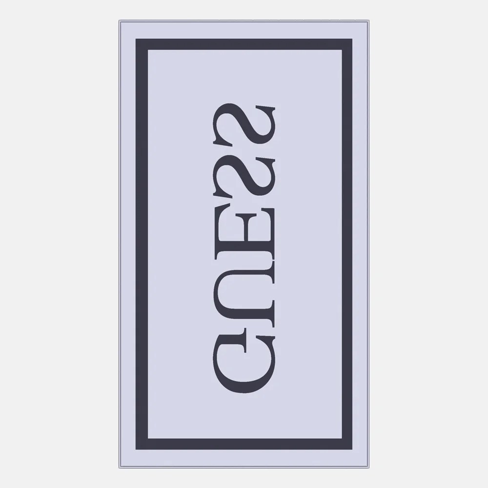 Guess Jacquard Towel smart blue bij Duifhuizen