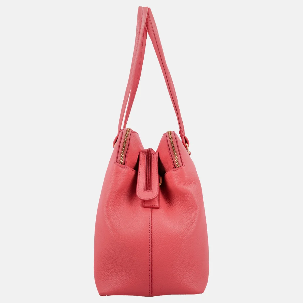 Loulou Essentiels Olivia shopper 15 inch grapefruit bij Duifhuizen