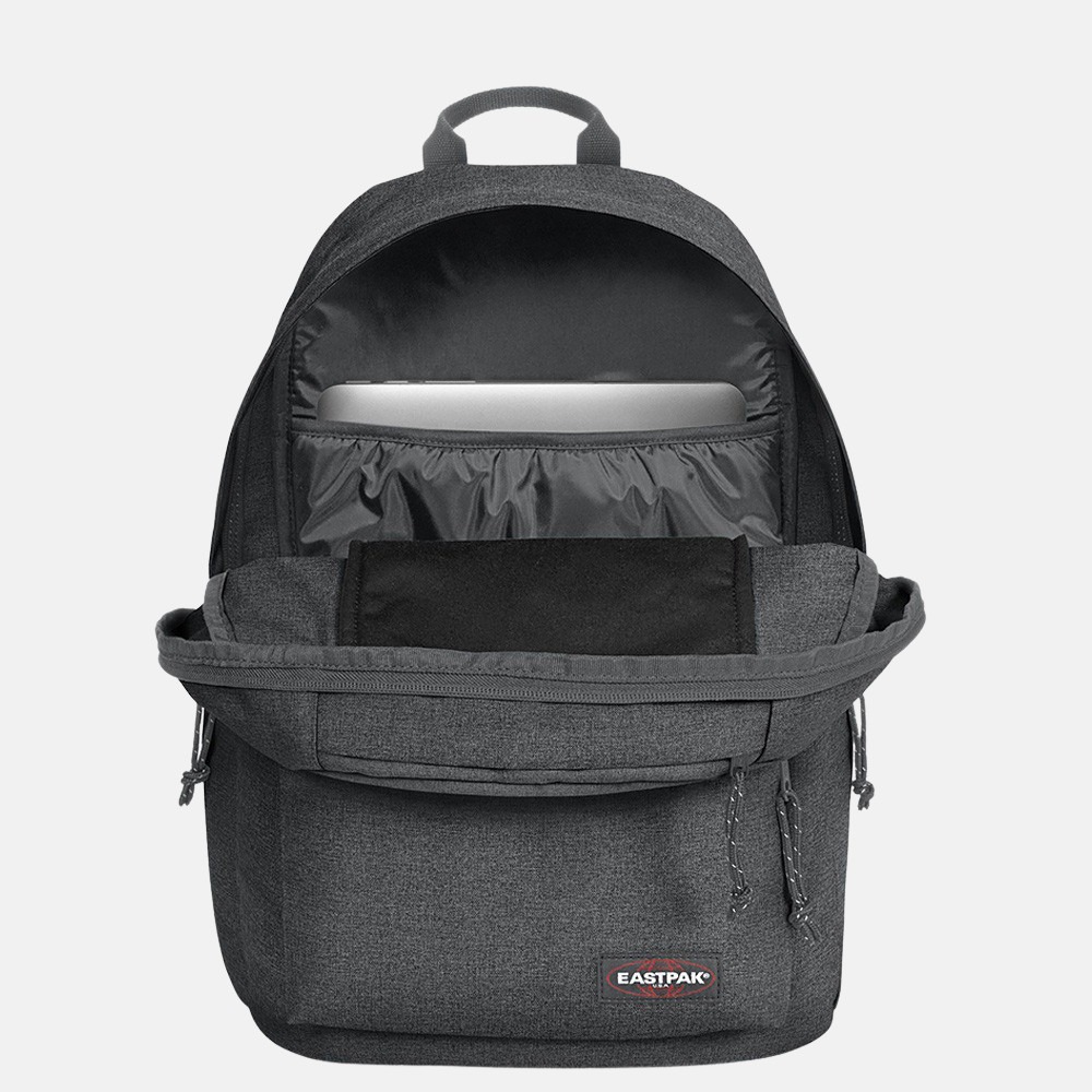 Eastpak Padded Double rugzak 13 inch black denim bij Duifhuizen