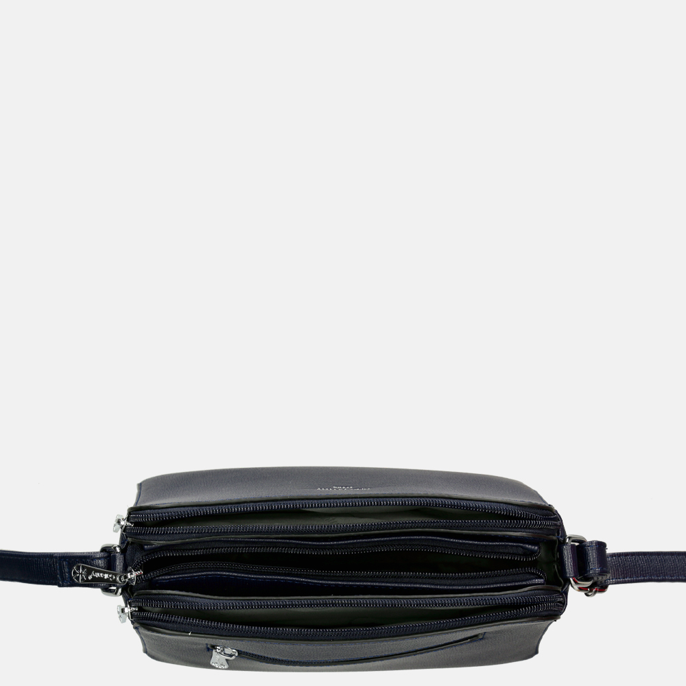 Firenze crossbody tas dark blue bij Duifhuizen