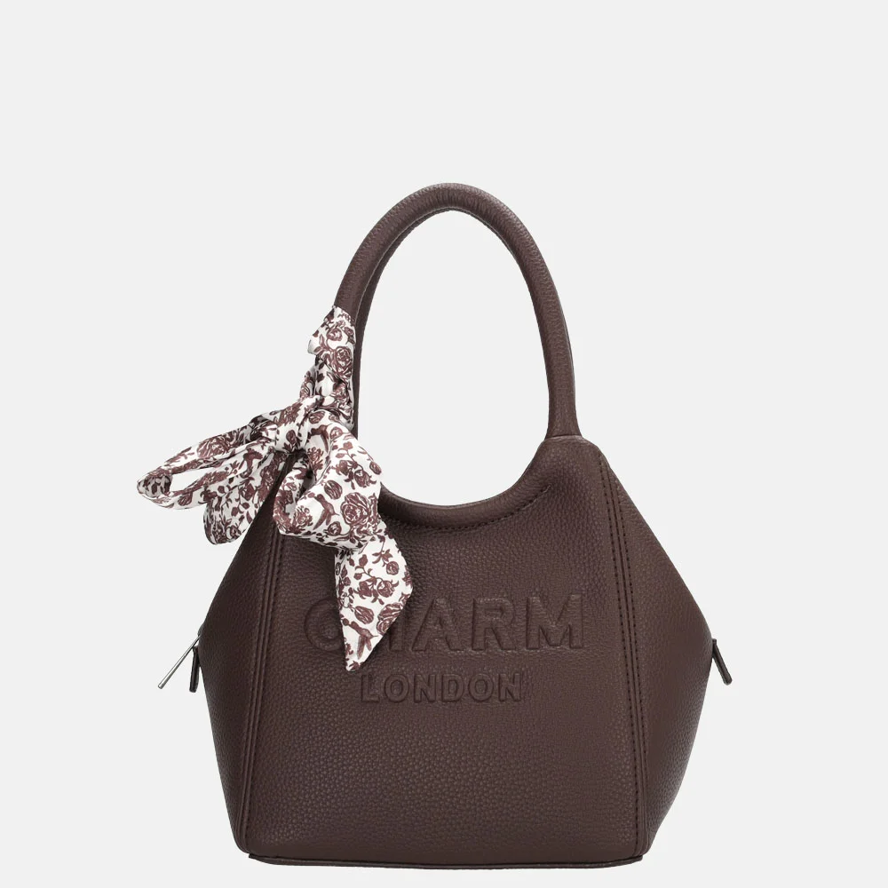 Charm London Bond street handtas S donkerbruin bij Duifhuizen