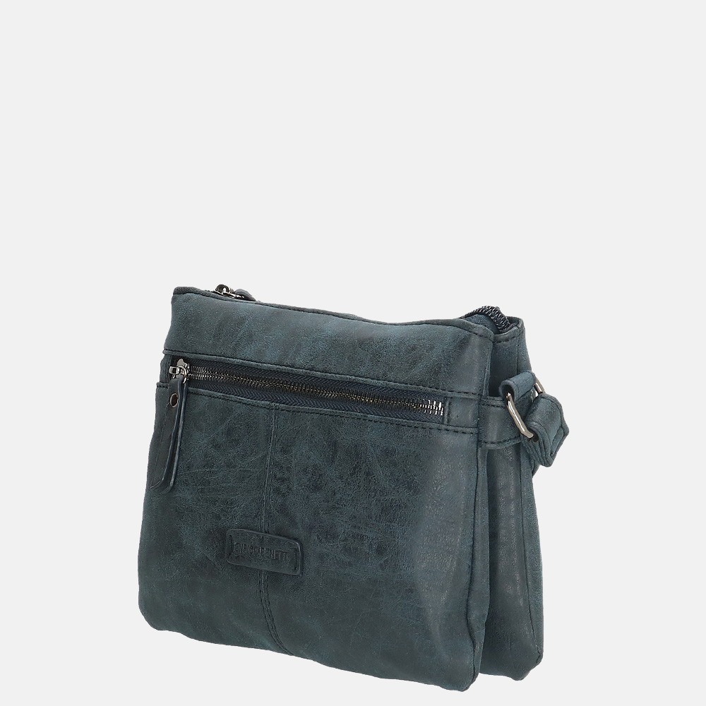 Enrico Benetti Nouméa crossbody tas blue bij Duifhuizen