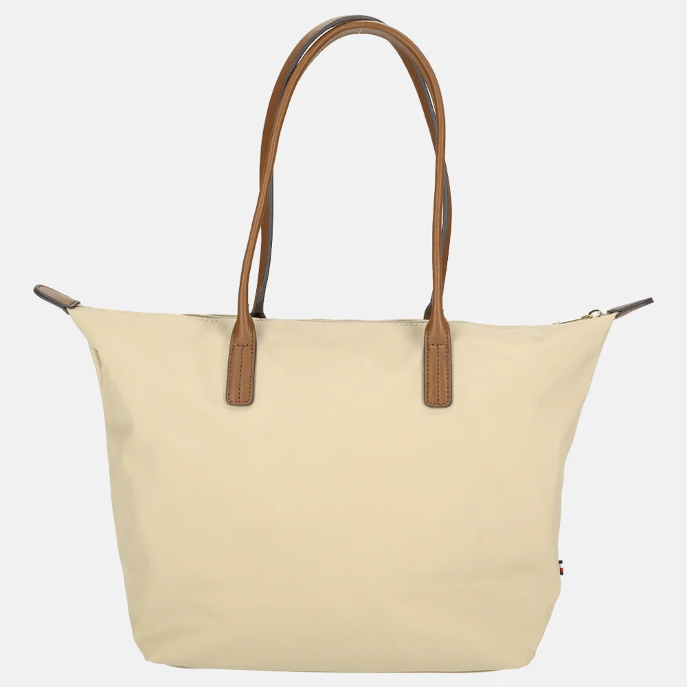 Tommy Hilfiger Popette tote shopper Sandalwood bij Duifhuizen