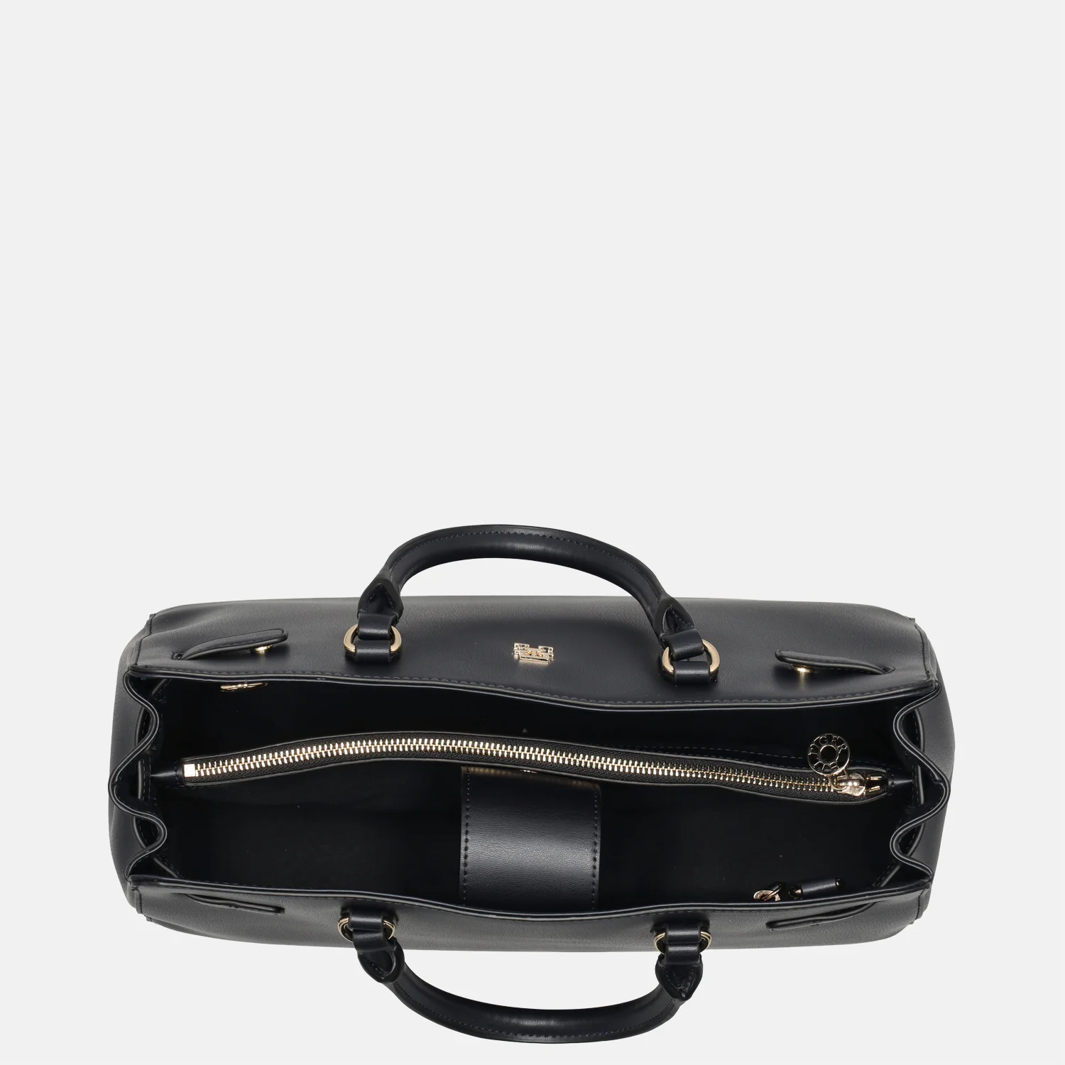 Tommy Hilfiger Joy satchel corp handtas space blue bij Duifhuizen