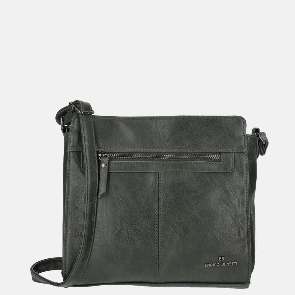 Enrico Benetti Julia crossbody tas olijfgroen