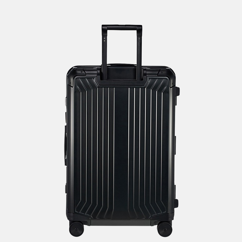 Samsonite Lite-Box Alu spinner 69 cm black bij Duifhuizen