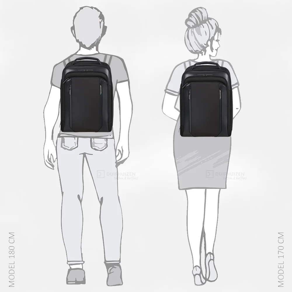 Samsonite Spectrolite laptoprugzak 17.3 inch black bij Duifhuizen