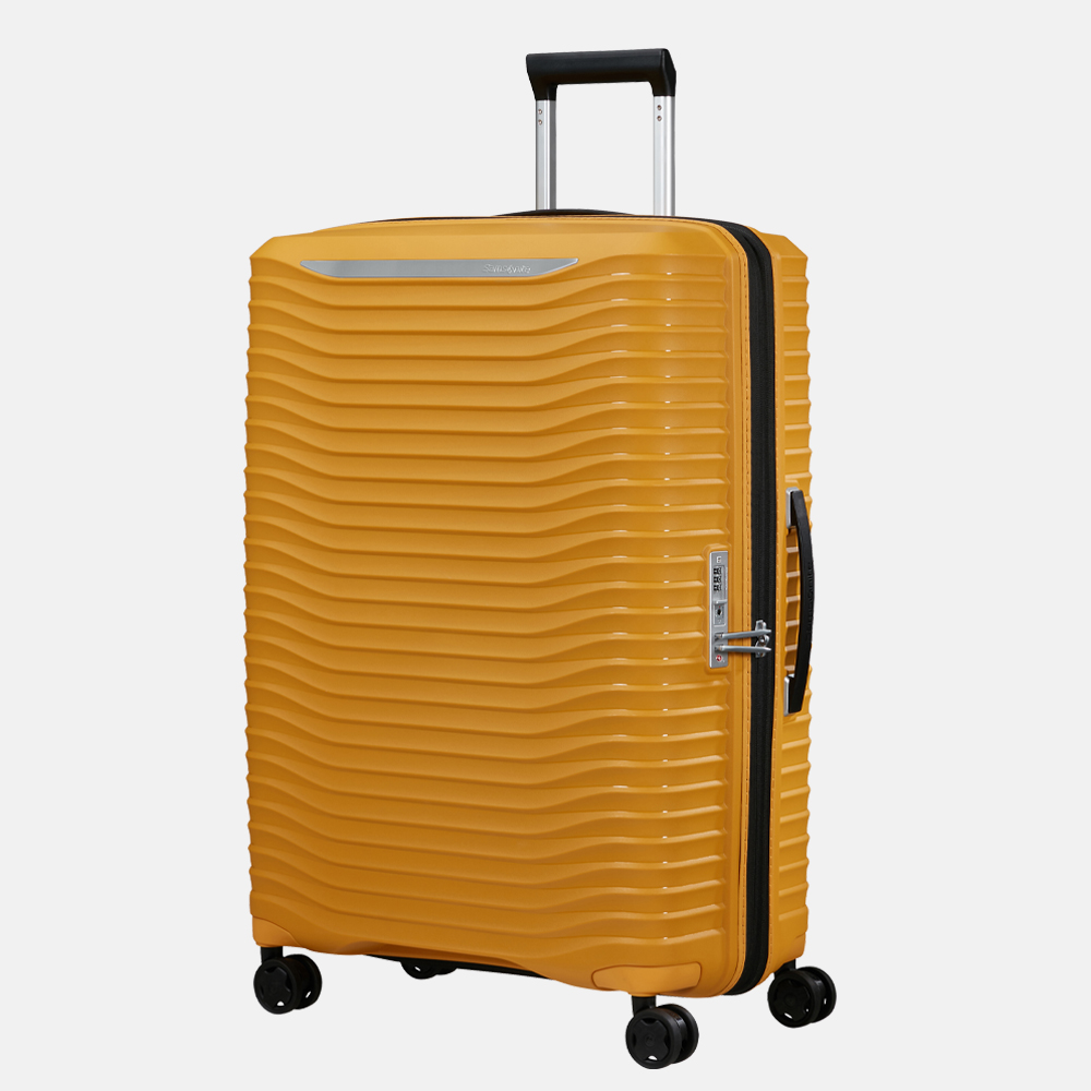 Samsonite Upscape koffer 75 cm yellow bij Duifhuizen