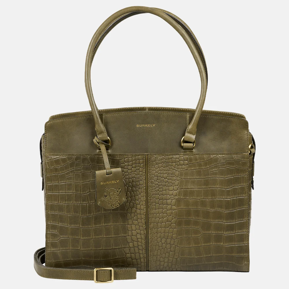 Burkely Cool Colbie laptoptas 15 inch green