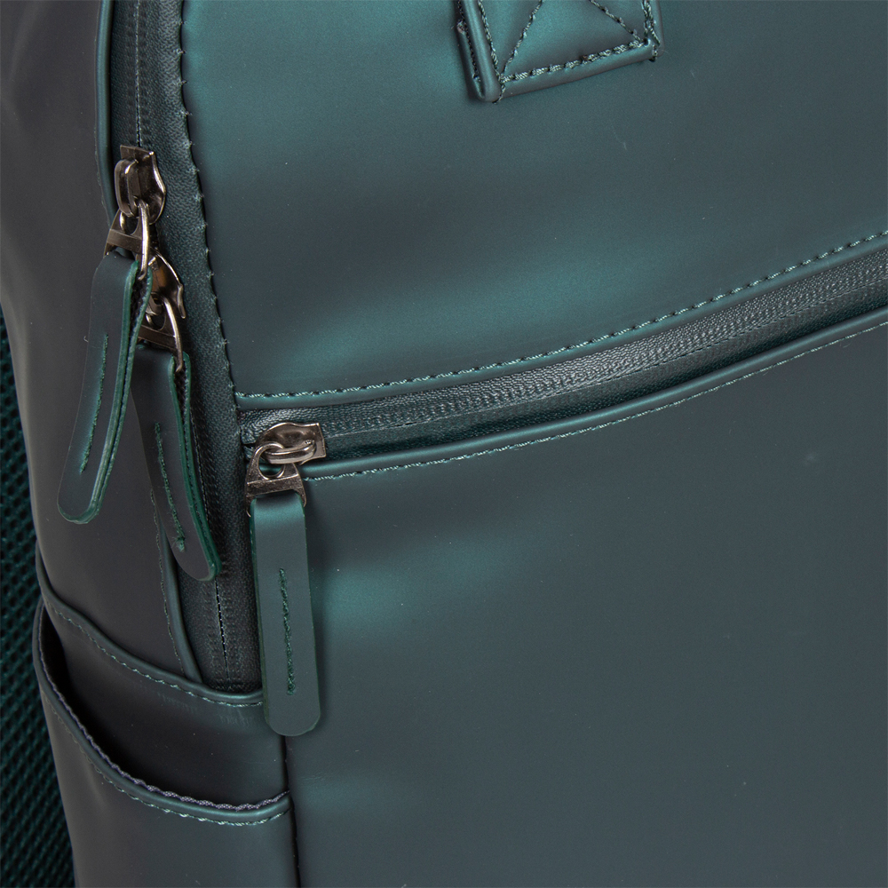 New Rebels Harper rugzak 14.1 inch dark green bij Duifhuizen