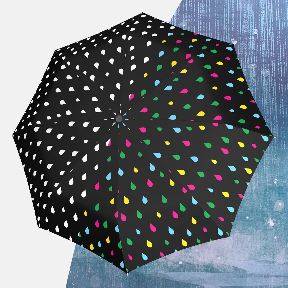 Doppler Derby automatic opvouwbare paraplu kleur verandering miracle bij Duifhuizen