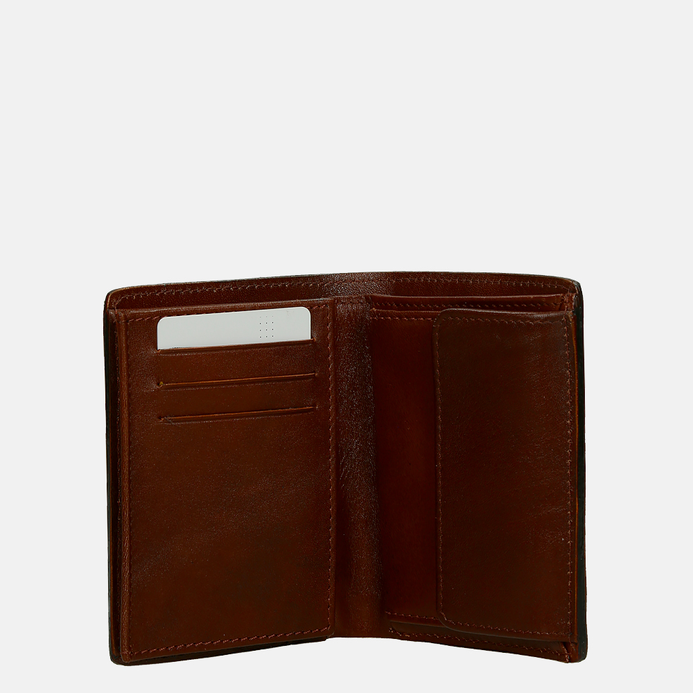 Claudio Ferrici billfold brown bij Duifhuizen