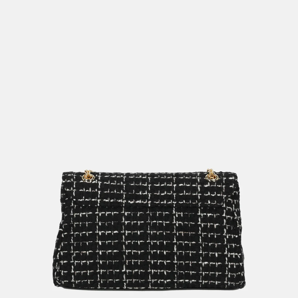 Valentino Bags Tweed crossbody tas nero/multicolour bij Duifhuizen