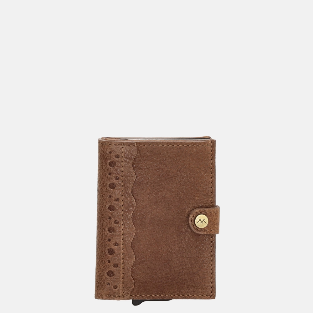Micmacbags Marrakech safetywallet pasjeshouder bruin
