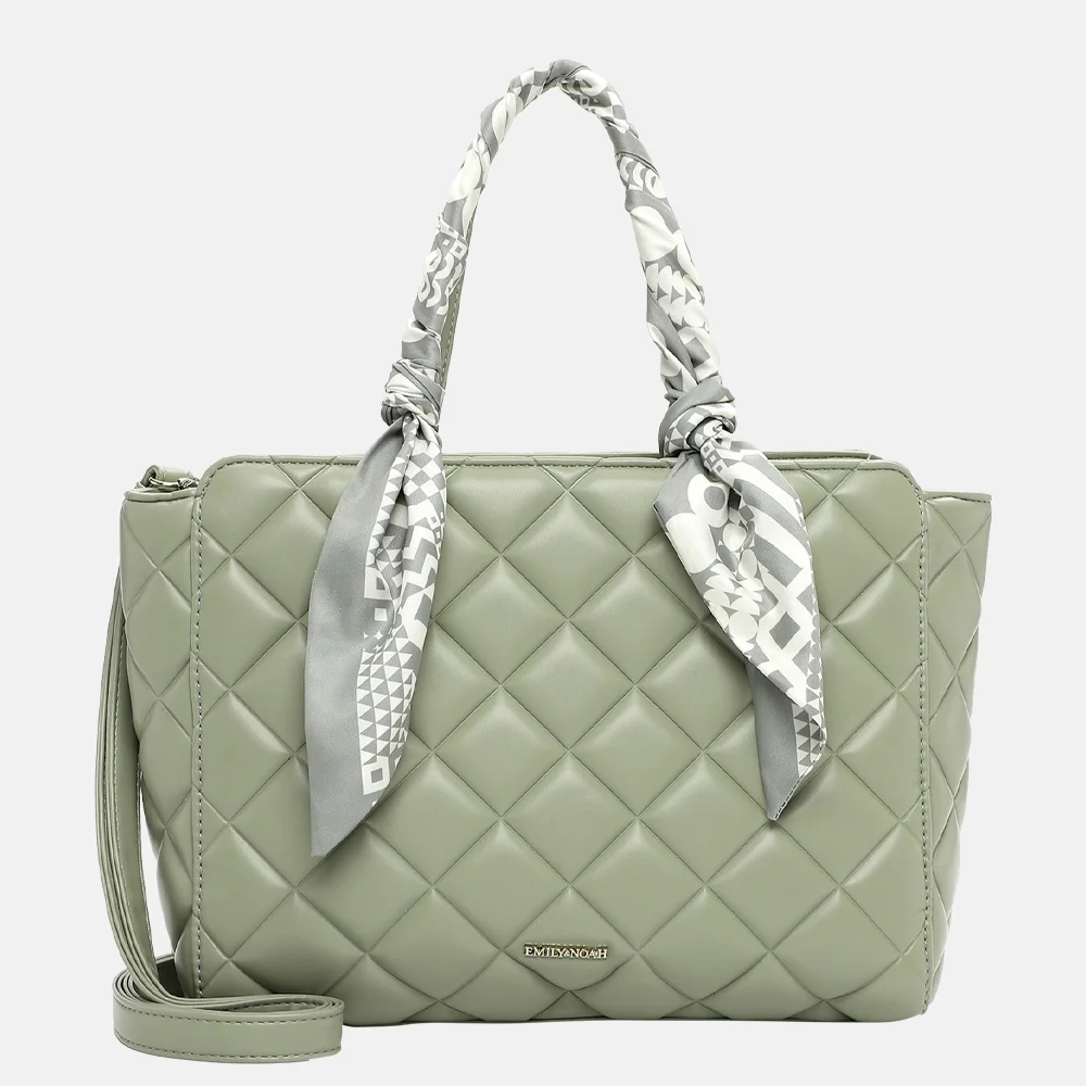 Emily & Noah Ellen shopper pistachio