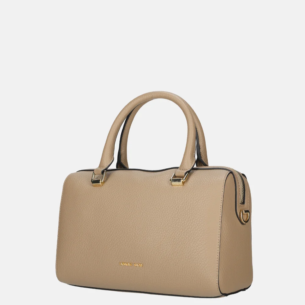 Laurent David handtas taupe bij Duifhuizen