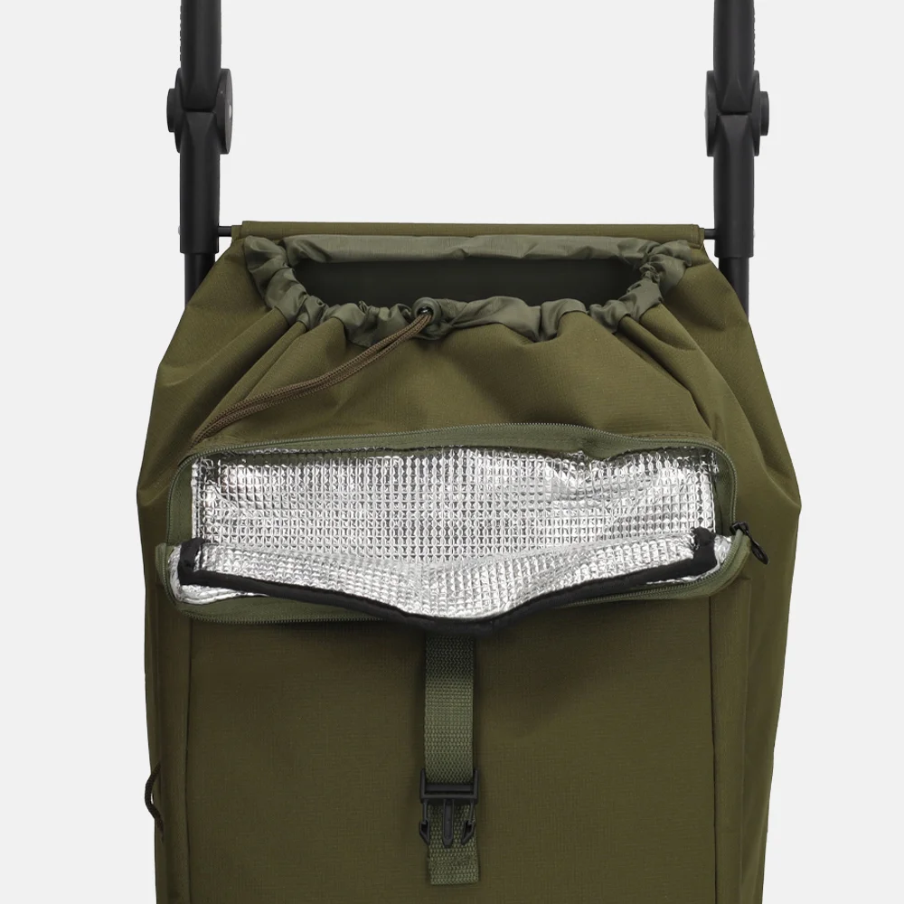 Beagles boodschappentrolley olijfgroen bij Duifhuizen