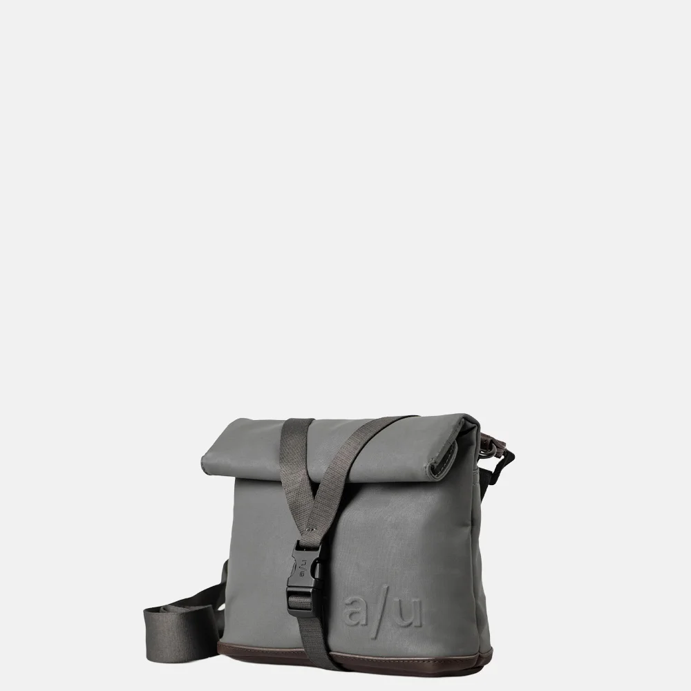 Aunts and Uncles Japan Tsu crossbody tas/heuptas pewter bij Duifhuizen
