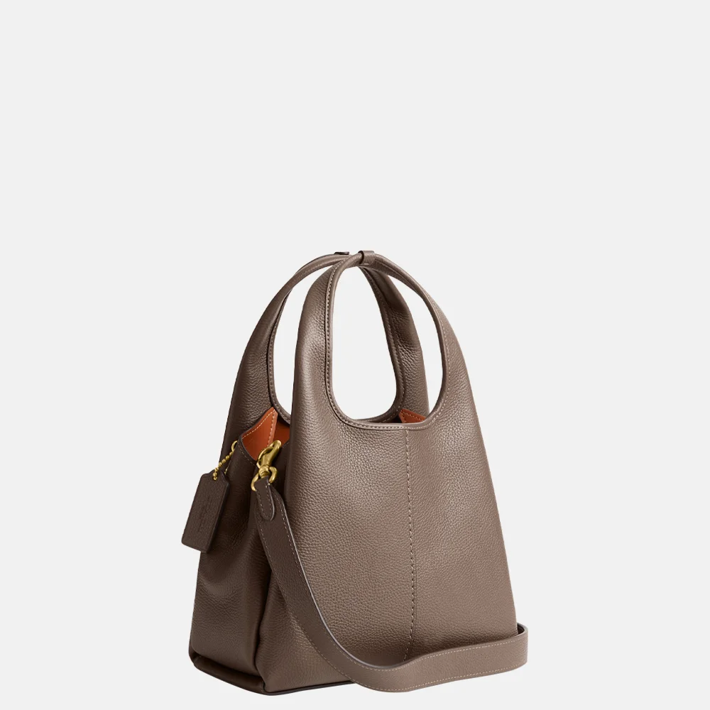 Coach Lana schoudertas S dark stone bij Duifhuizen