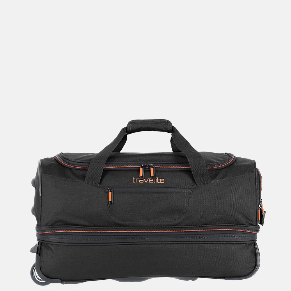 Travelite reistas Basics Fresh Trolley 71 cm. donkerrood | wehkamp
