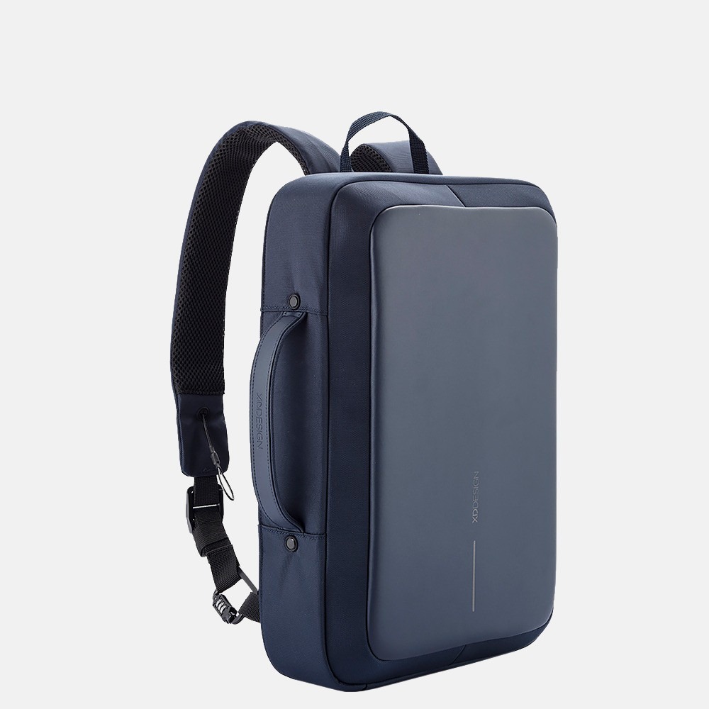 XD Design Bobby Bizz laptop rugzak 15.6 inch blue bij Duifhuizen