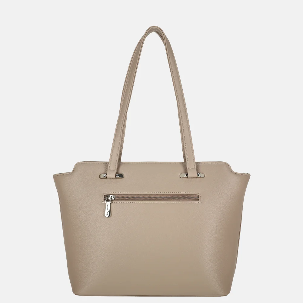 Daniele Donati shopper beige bij Duifhuizen