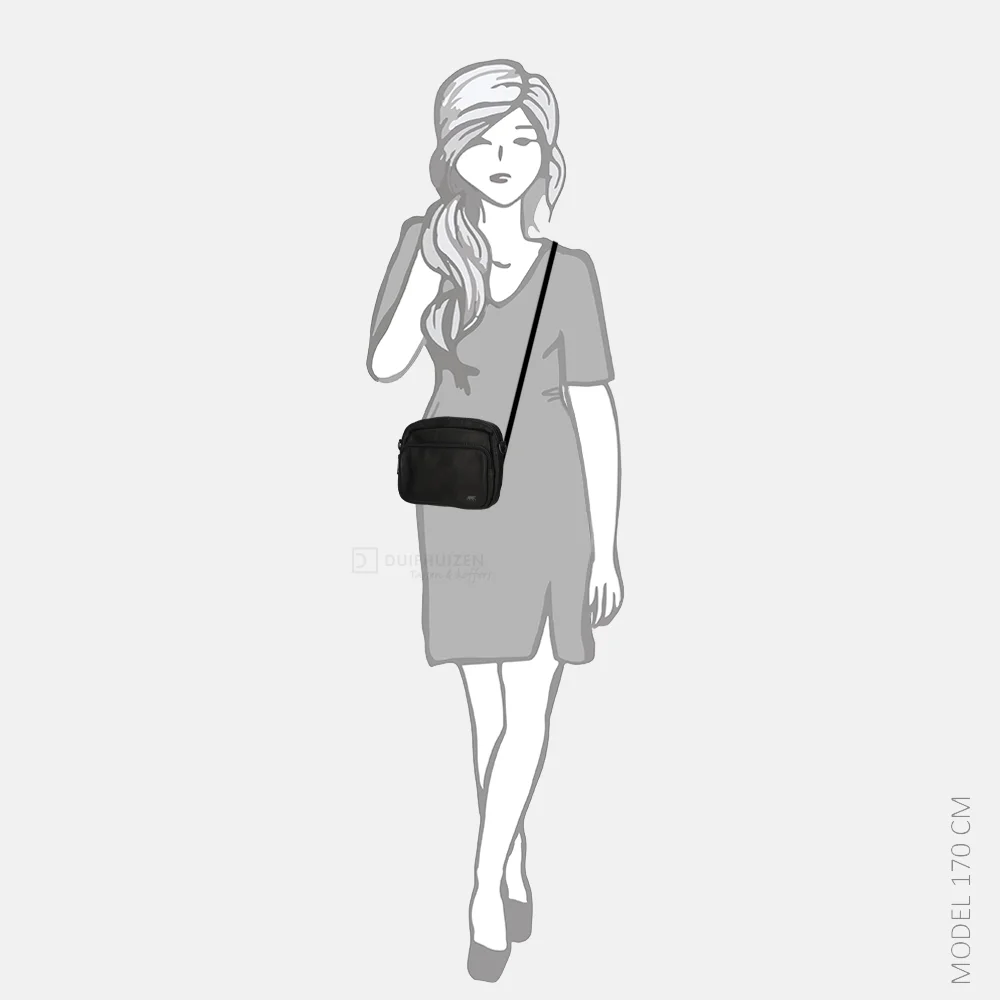 Bear Design Peggy crossbody tas zwart bij Duifhuizen