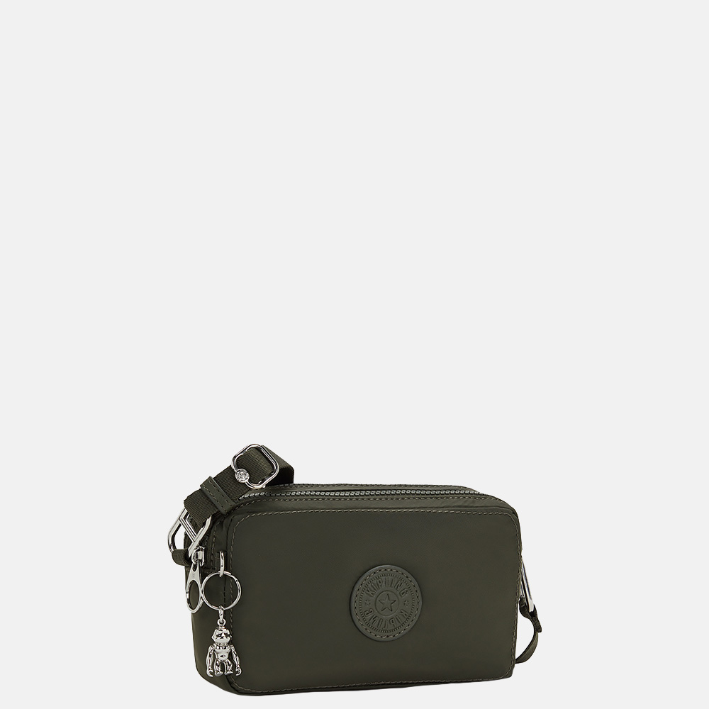 Kipling Milda crossbody tas hunter green bij Duifhuizen