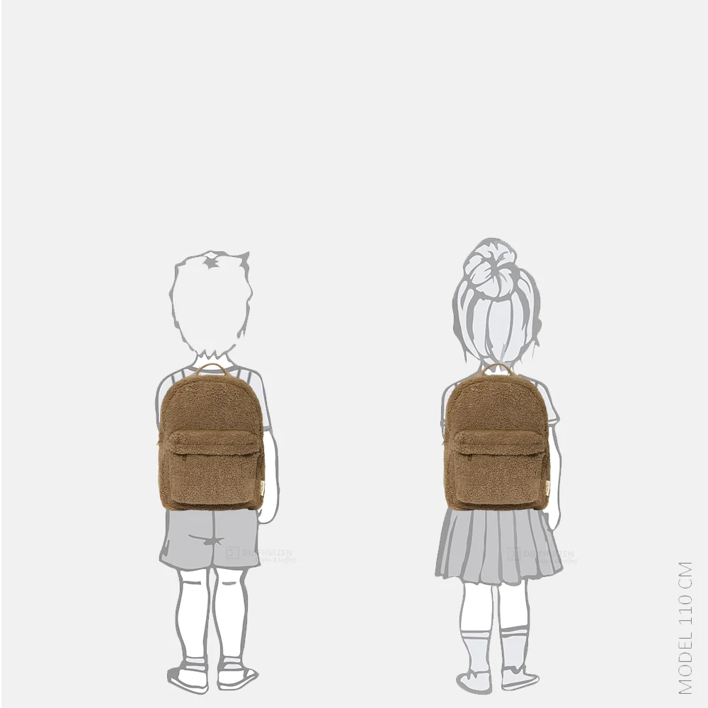 Studio Noos Chunky rugzak brown bij Duifhuizen