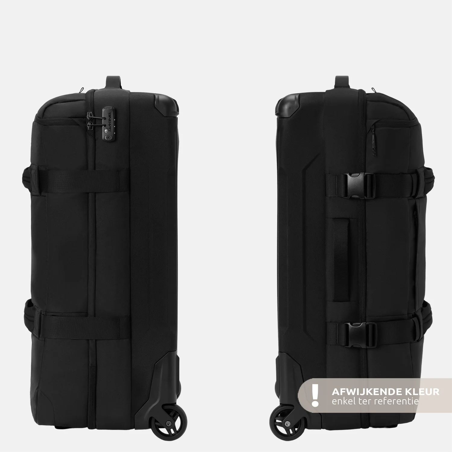 Dakine Split Roller bag 2.0 reistas op wielen 110 liter dark ephemera bij Duifhuizen